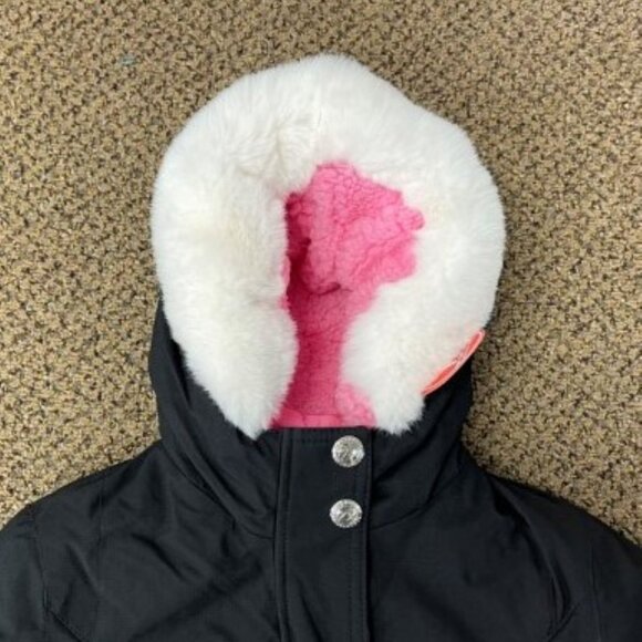 *ZeroXPosur Jacket 3 in 1 System 6/6X Hooded Black Pink Water Resist All Season - Picture 6 of 13